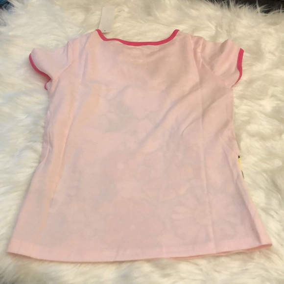 NWT Girl’s Short Sleeve Snoopy Flowers Tshirt- 6 - Picture 5 of 9